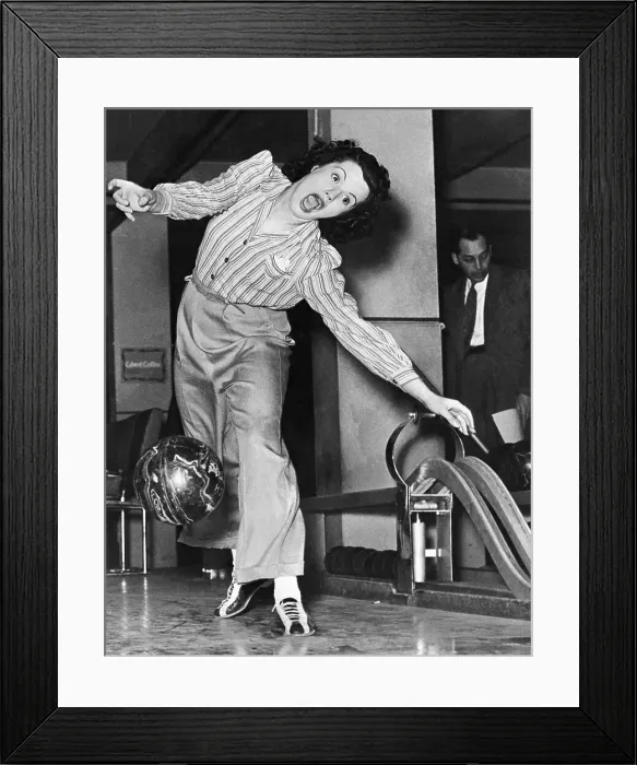 Framed Print : Renee Cettel Bowling Framed Print : Renee Cettel Bowling