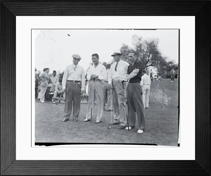 Framed Print : Bobby Jones with Colleagues Framed Print : Bobby Jones with Colleagues
