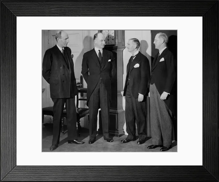 Framed Print : Joseph P Kennedy and Sumner Welles with British Dignitaries Framed Print : Joseph P Kennedy and Sumner Welles with British Dignitaries
