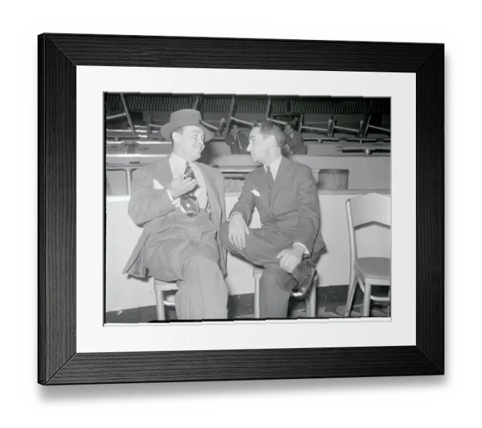 Framed Print : Portrait of Irving Berlin and Buddy G. DeSylva Framed Print : Portrait of Irving Berlin and Buddy G. DeSylva