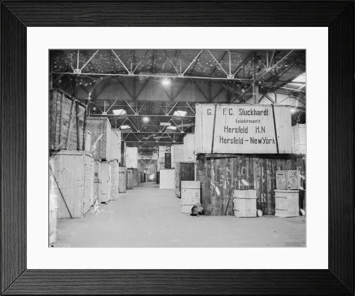 Framed Print : Foreign-Trade Zone on Staten Island Framed Print : Foreign-Trade Zone on Staten Island