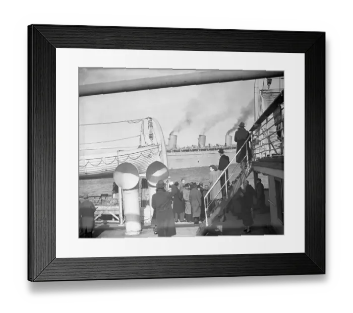 Framed Print : S.S. Lancastria