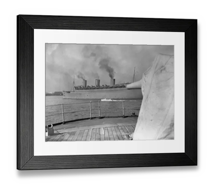 Framed Print : S.S. Lancastria