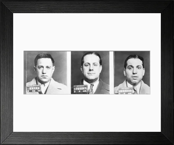 Framed Print : Arrested in Disclosure of Murder Syndicate Framed Print : Arrested in Disclosure of Murder Syndicate