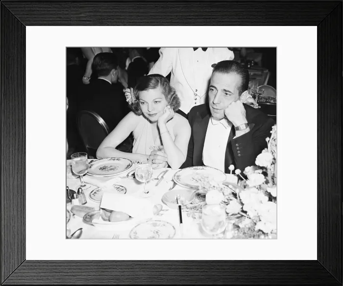 Framed Print : Humphrey Bogart & Mayo Methot Framed Print : Humphrey Bogart & Mayo Methot