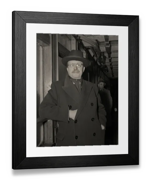 Framed Print : Portrait of Rene Blum Framed Print : Portrait of Rene Blum