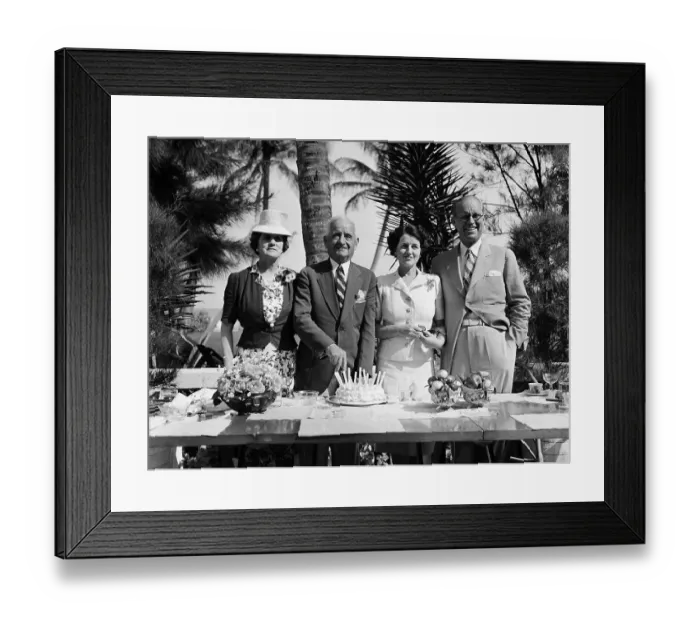 Framed Print : John F. Fitzgerald with Family Framed Print : John F. Fitzgerald with Family