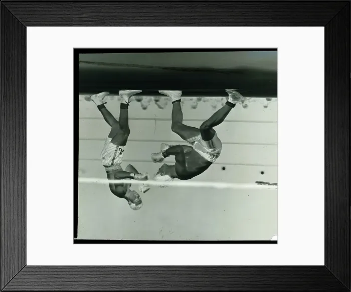 Framed Print : Arturo Godoy and Joe Louis Boxing