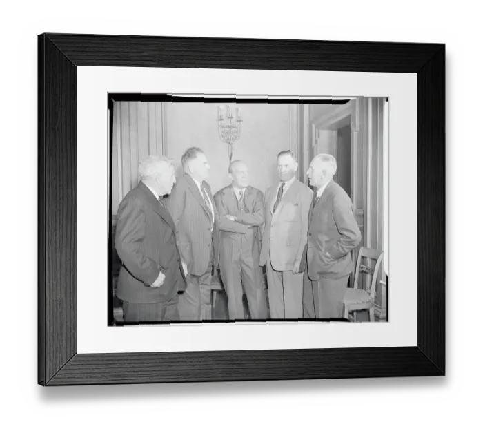 Framed Print : Knute Rockne Friends Standing and Having Conversation Framed Print : Knute Rockne Friends Standing and Having Conversation