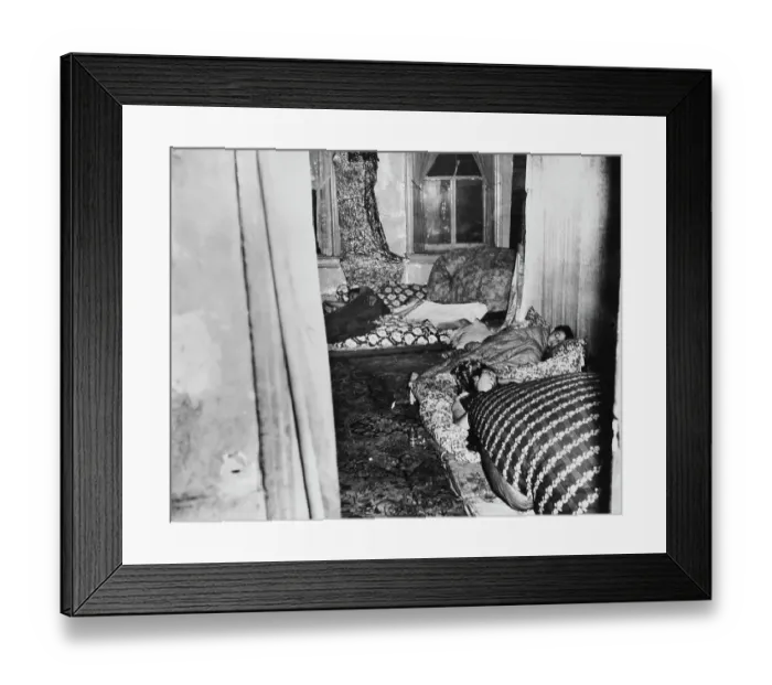 Framed Print : East Side Poverty Framed Print : East Side Poverty
