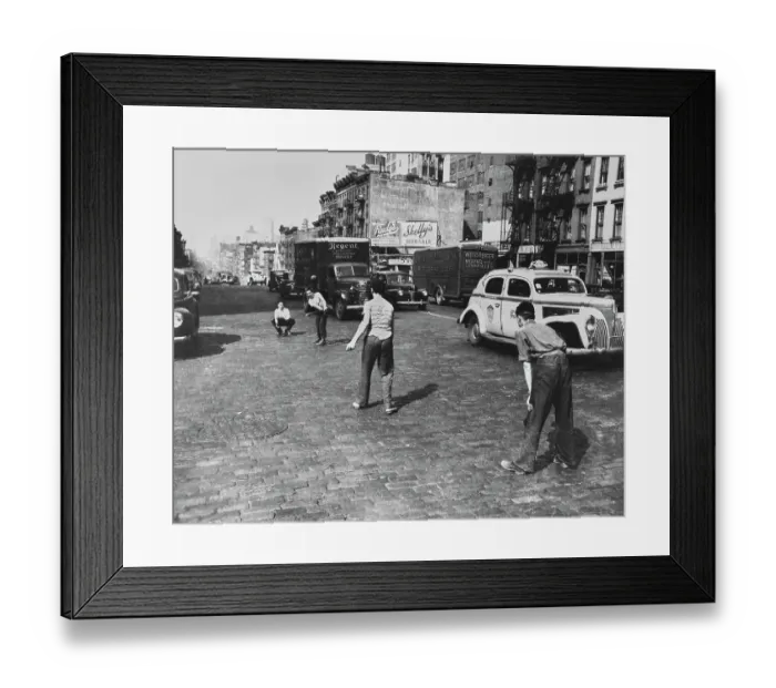 Framed Print : New York City Street Scene Framed Print : New York City Street Scene