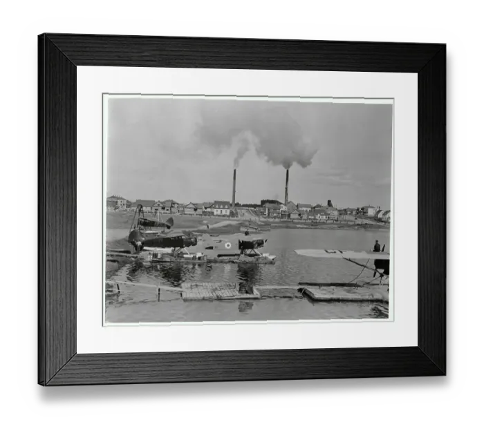 Framed Print : Airplanes at Dock Framed Print : Airplanes at Dock