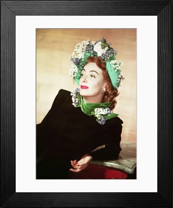 Framed Print : Actress Joan Crawford Framed Print : Actress Joan Crawford