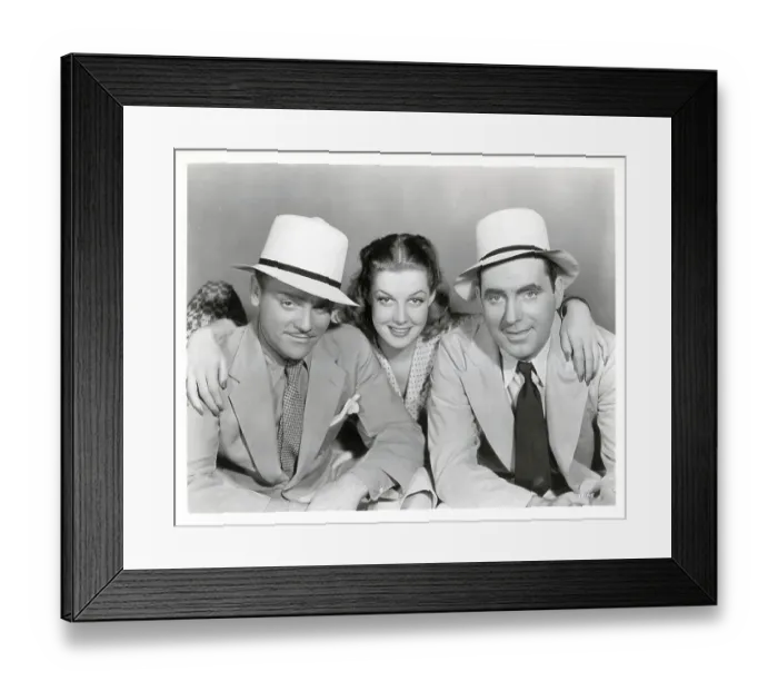 Framed Print : Cast of Movie Torrid Zone Framed Print : Cast of Movie Torrid Zone