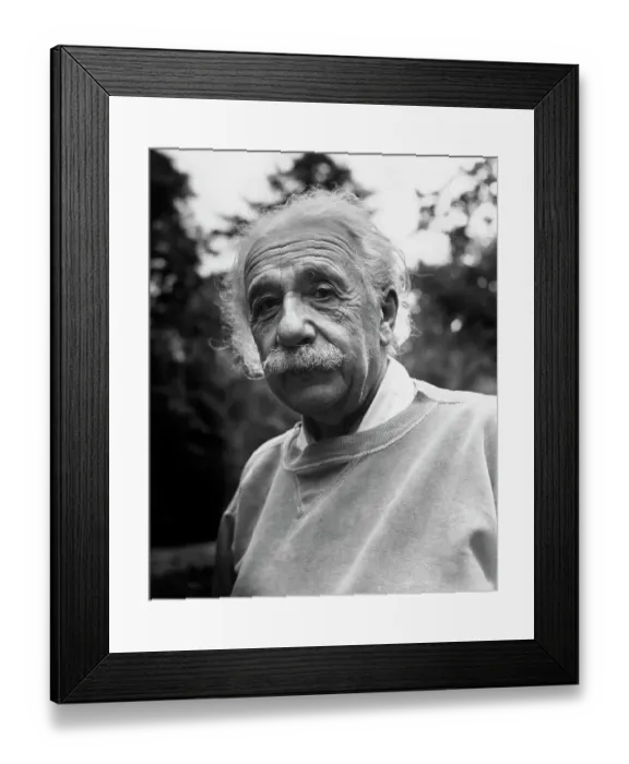 Framed Print : Theoretical Physicist Albert Einstein Framed Print : Theoretical Physicist Albert Einstein
