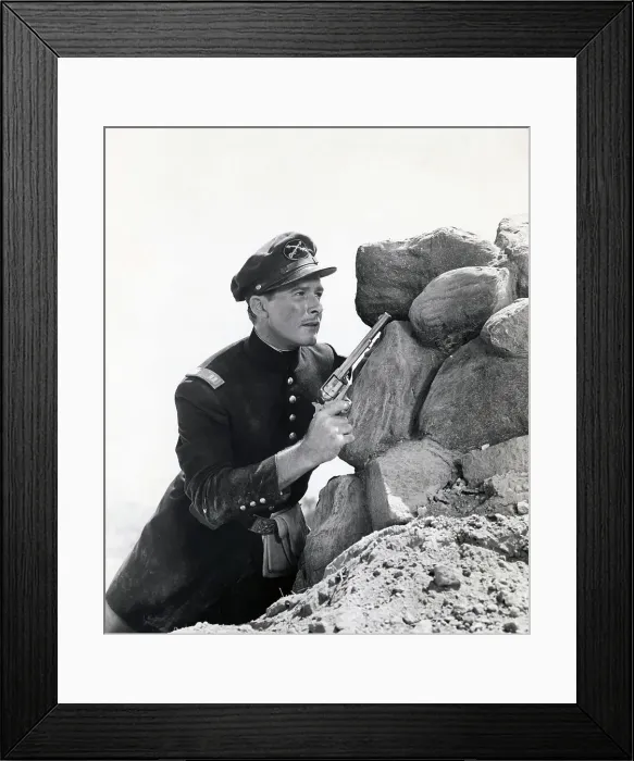 Framed Print : Actor Errol Flynn in Movie as a Military Officer Framed Print : Actor Errol Flynn in Movie as a Military Officer
