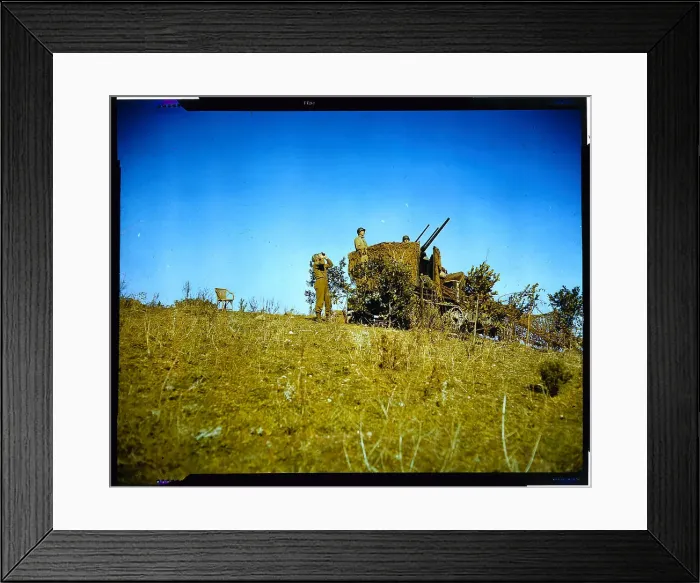 Framed Print : Guards Watching over Anzio Beach Head Framed Print : Guards Watching over Anzio Beach Head