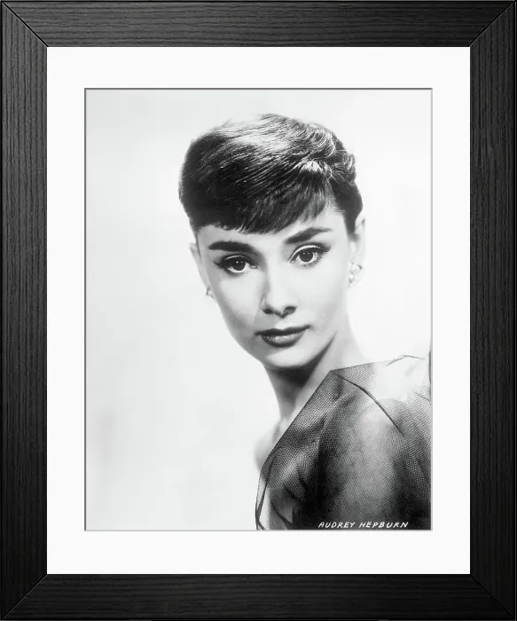 Framed Print : Actress Audrey Hepburn Framed Print : Actress Audrey Hepburn