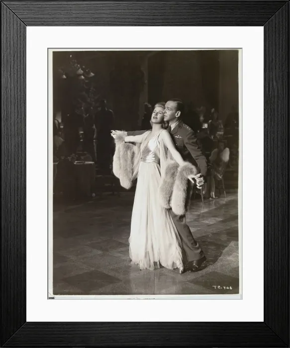 Framed Print : Fred Astaire and Ginger Rogerse