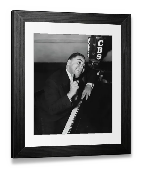 Framed Print : Fats Waller Gesturing at Piano Framed Print : Fats Waller Gesturing at Piano
