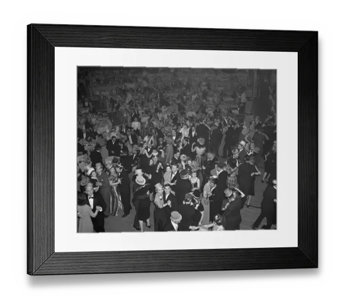 Framed Print : New Year's Party for 1940 Framed Print : New Year's Party for 1940