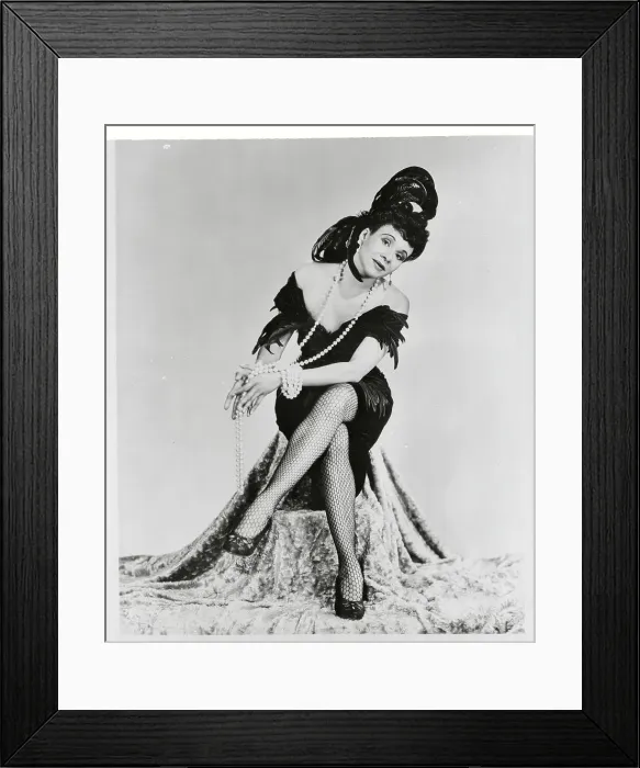 Framed Print : Dancer Katherine Dunham Posing in Costume Framed Print : Dancer Katherine Dunham Posing in Costume