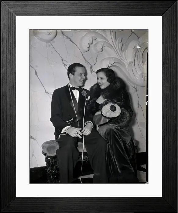 Framed Print : Woman and Son at Club on New Years Day Framed Print : Woman and Son at Club on New Years Day