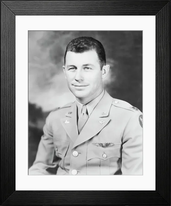 Framed Print : Captain Charles E. Yeager Framed Print : Captain Charles E. Yeager