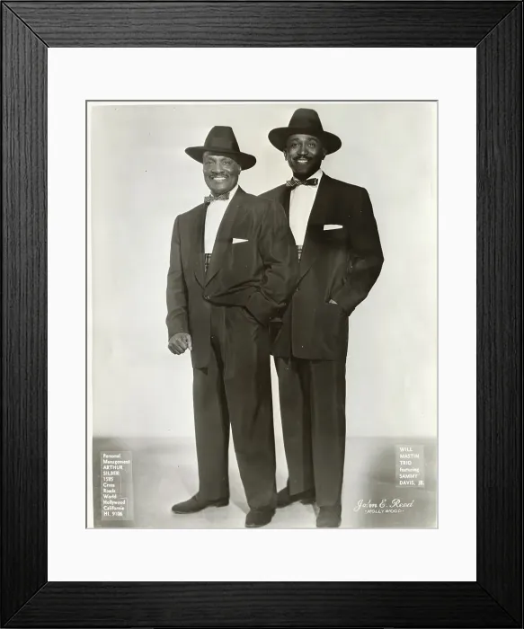 Framed Print : Will Mastin and Sammy Davis Sr Framed Print : Will Mastin and Sammy Davis Sr