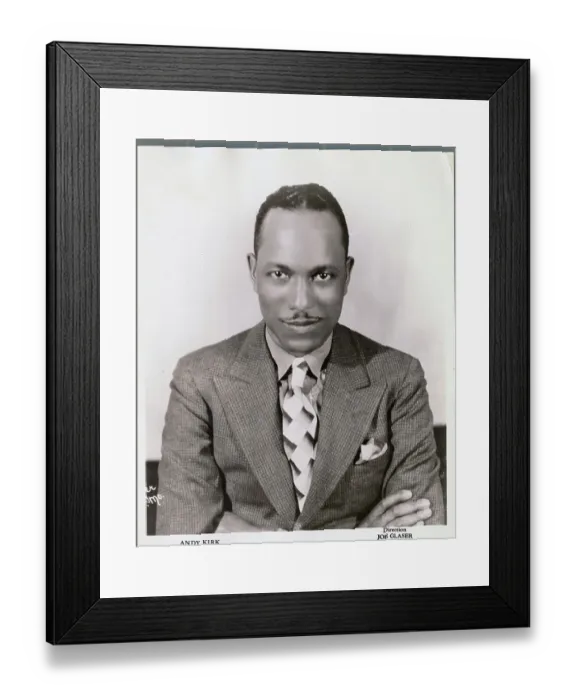 Framed Print : Band Leader Andy Kirk Framed Print : Band Leader Andy Kirk