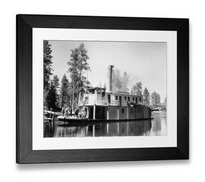 Framed Print : Riverboat Queen of the Yukon Framed Print : Riverboat Queen of the Yukon