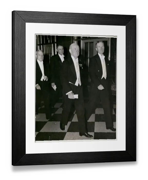Framed Print : Thomas W. Lamont and John D. Rockefeller Framed Print : Thomas W. Lamont and John D. Rockefeller