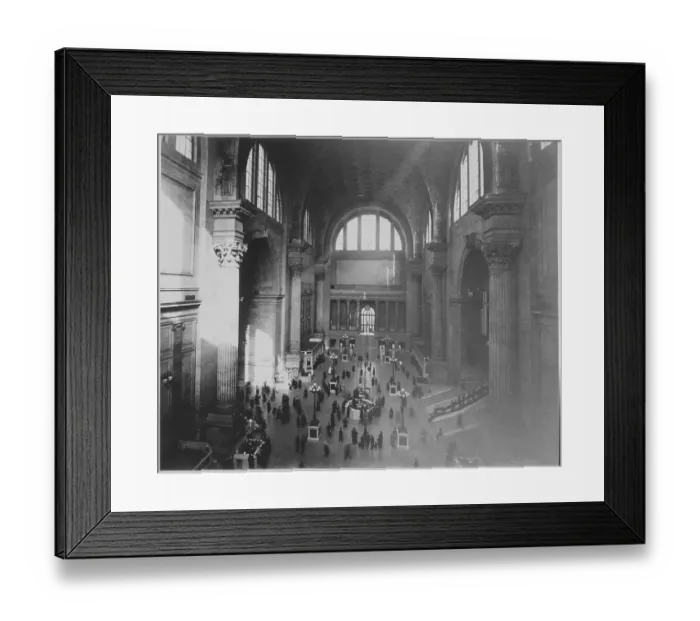 Framed Print : Interior of Pennsylvania Station Framed Print : Interior of Pennsylvania Station