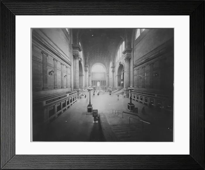 Framed Print : Interior of Pennsylvania Station Framed Print : Interior of Pennsylvania Station