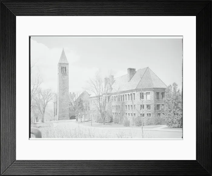 Framed Print : Exterior of Cornell University Buildings Framed Print : Exterior of Cornell University Buildings