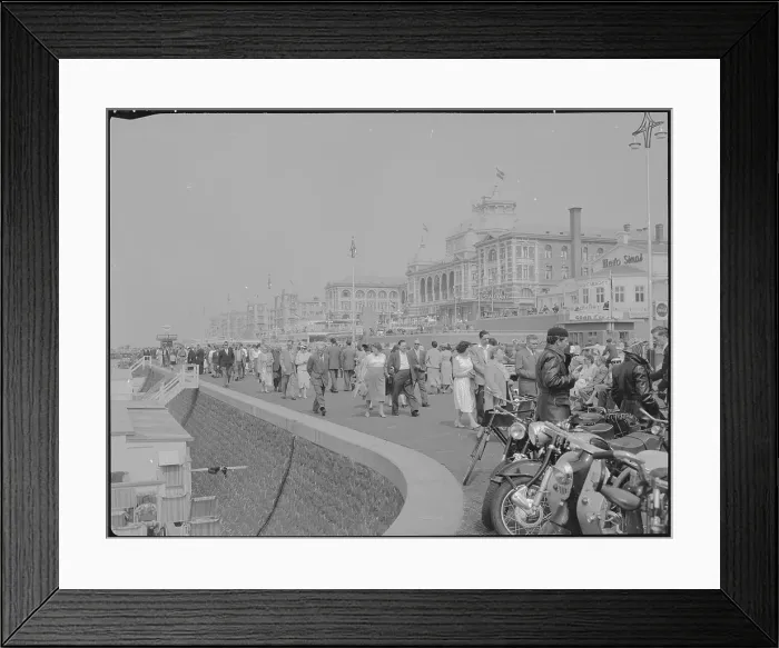 Framed Print : Sea Front and Casino Framed Print : Sea Front and Casino