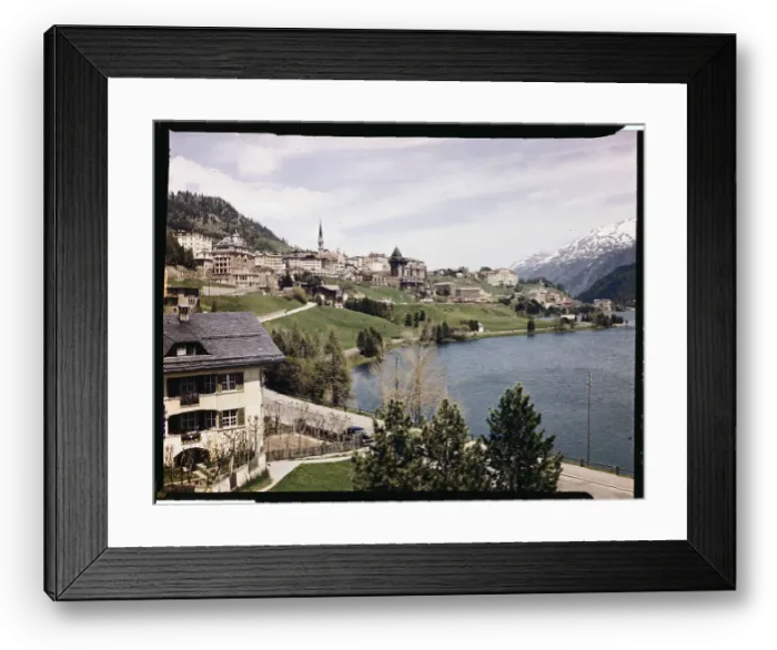 Framed Print : St. Moritz Framed Print : St. Moritz