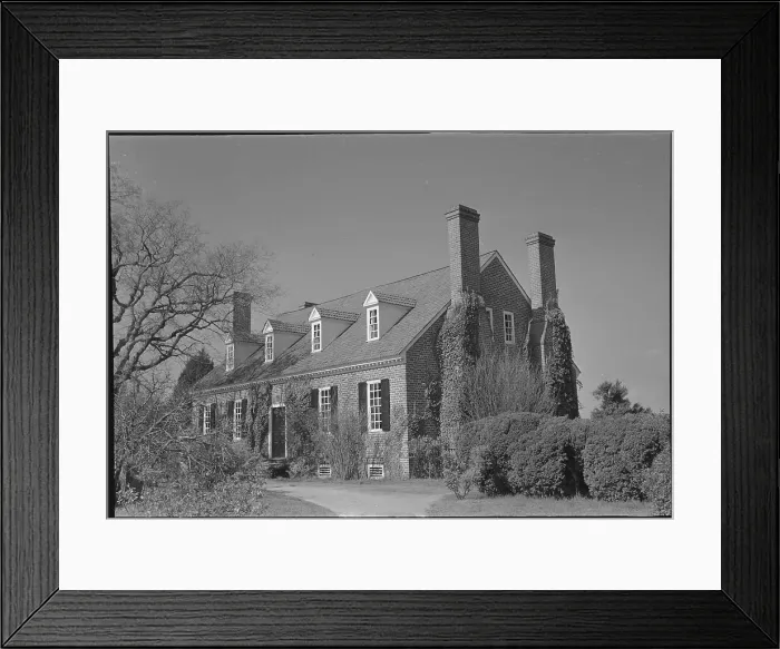 Framed Print : Reconstruction of George Washington's Birthplace Framed Print : Reconstruction of George Washington's Birthplace