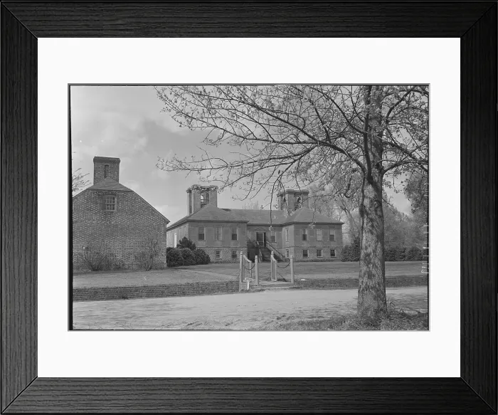 Framed Print : Stratford Hall
