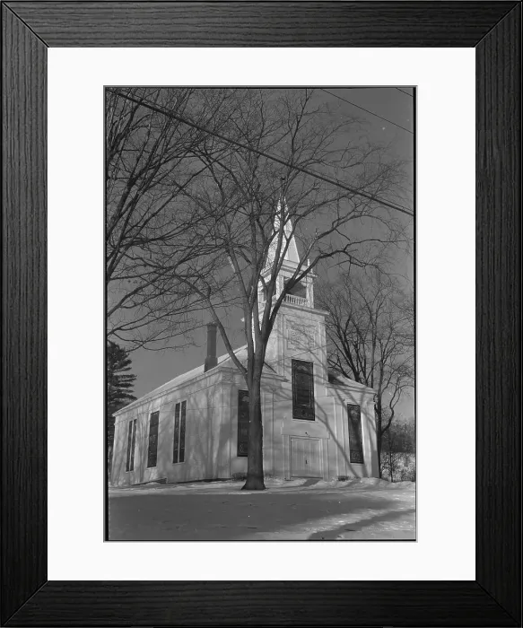 Framed Print : Congretional Church Framed Print : Congretional Church