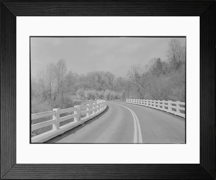 Framed Print : Road Crossing Tye River Framed Print : Road Crossing Tye River