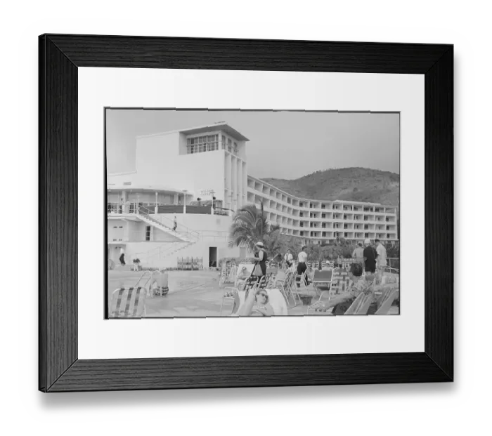 Framed Print : Hotel in St. Thomas Framed Print : Hotel in St. Thomas