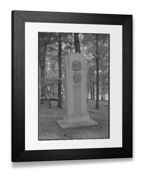 Framed Print : Mark Twain's Grave Framed Print : Mark Twain's Grave