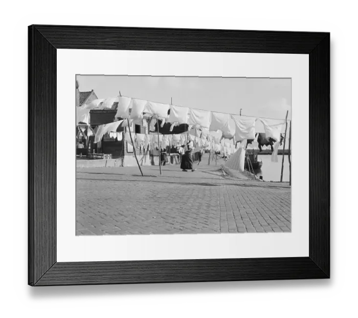 Framed Print : Clothes Drying on a Line Framed Print : Clothes Drying on a Line