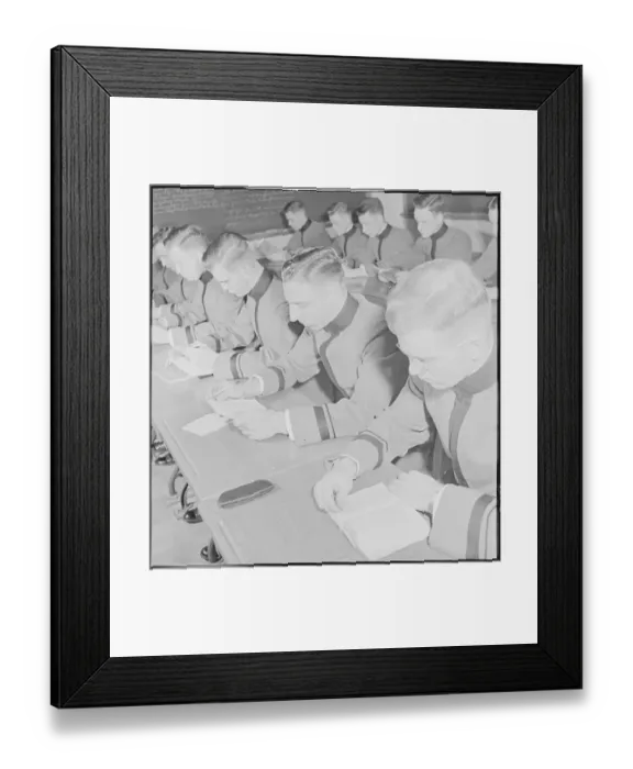 Framed Print : US Military Academy Students