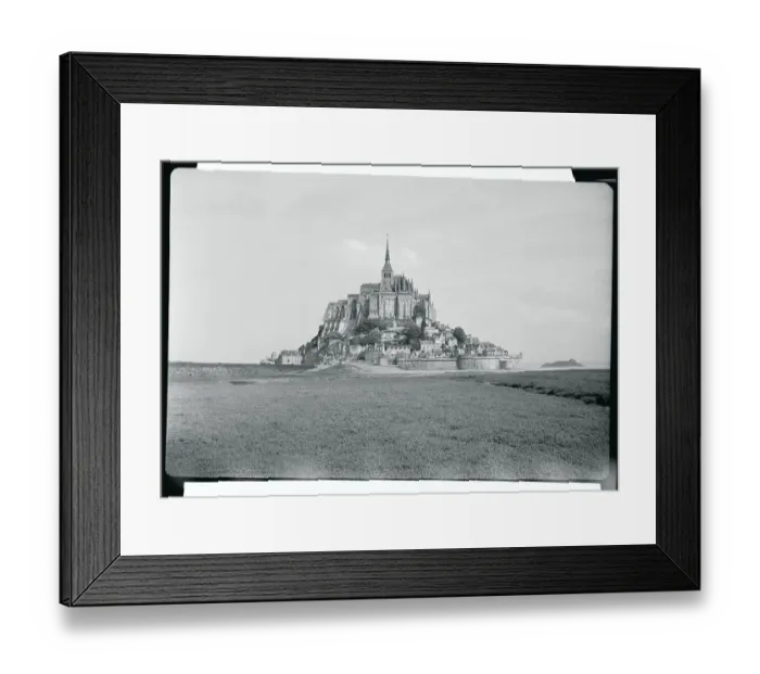 Framed Print : Mont-St.-Michel Framed Print : Mont-St.-Michel