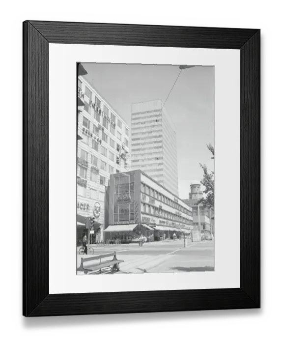 Framed Print : Street in Copenhagen Framed Print : Street in Copenhagen