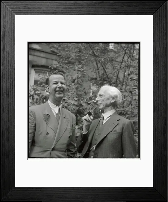 Framed Print : Bertrand Arthur William Russell Smoking Pipe Framed Print : Bertrand Arthur William Russell Smoking Pipe