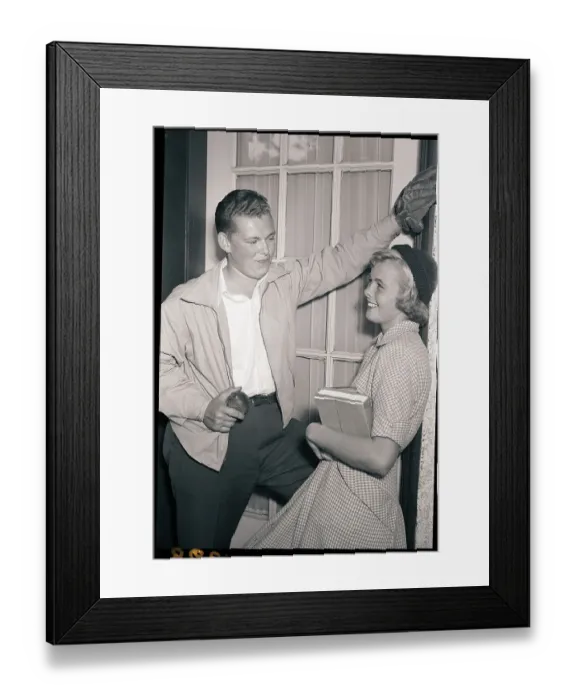 Framed Print : Teens Talking After School Framed Print : Teens Talking After School