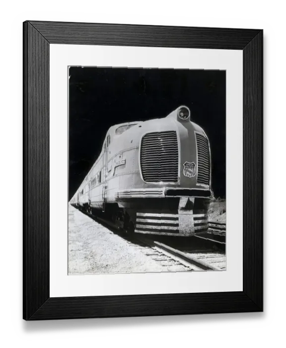 Framed Print : Union Pacific Steam Turbine Locomotive Framed Print : Union Pacific Steam Turbine Locomotive